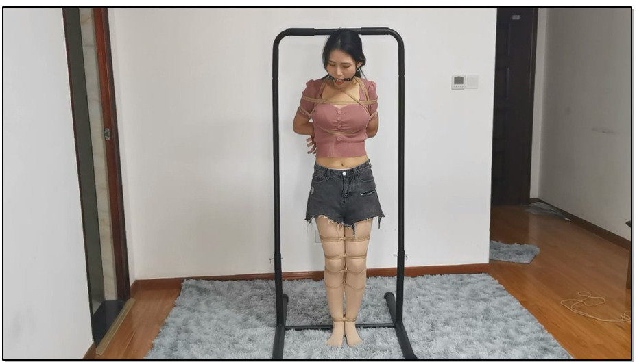 【奥特曼】新妹子青青，第二位在被我捆绑长时间独自放置过程中崩溃，大哭大叫的妹子