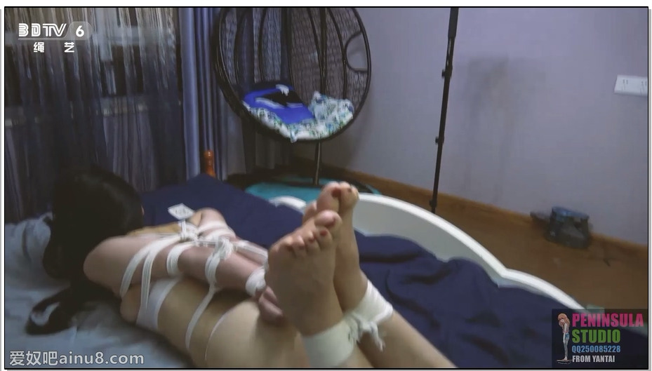 【半岛束艺】桃子挑战Wolf风严苛风驷马紧缚，两次GC