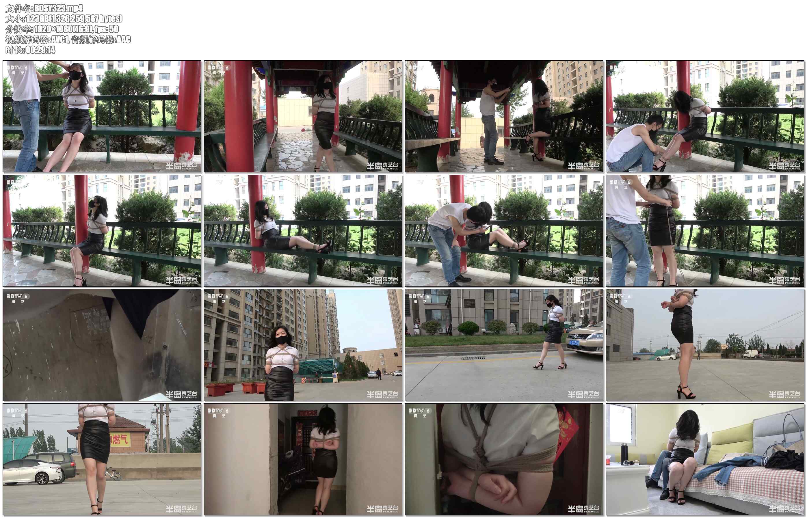 【半岛束艺】人来人往的刺激：魔铃小区内令人汗颜的淡定散步 下