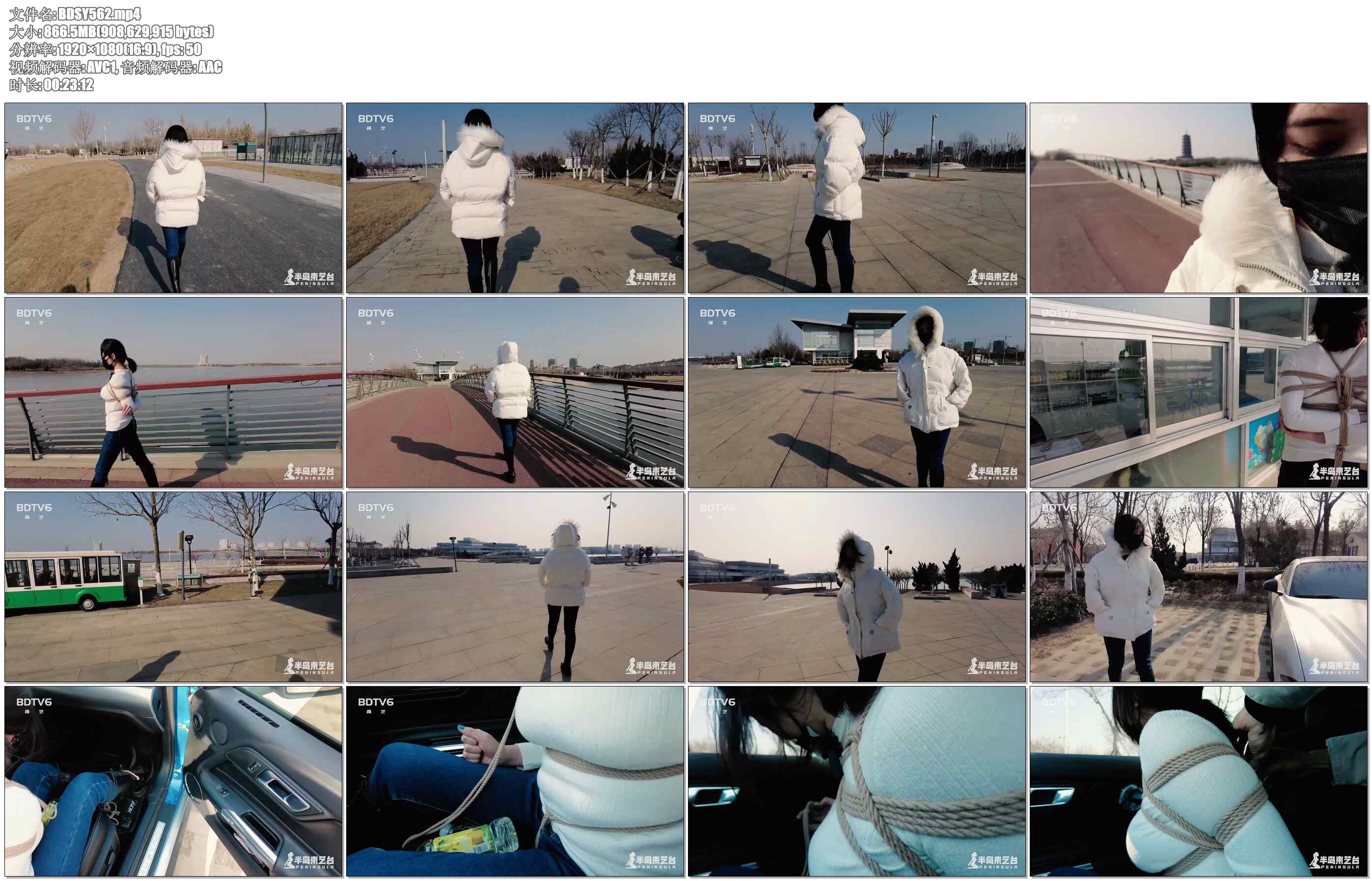 【半岛束艺】鹿野附体 扎林娜捆绑购物，店老板手忙脚乱，散步大妈目瞪口呆